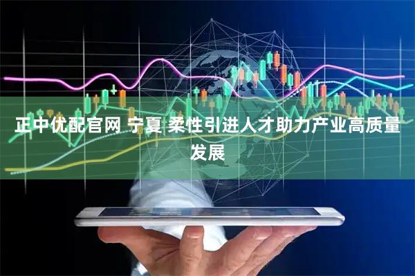 正中优配官网 宁夏 柔性引进人才助力产业高质量发展