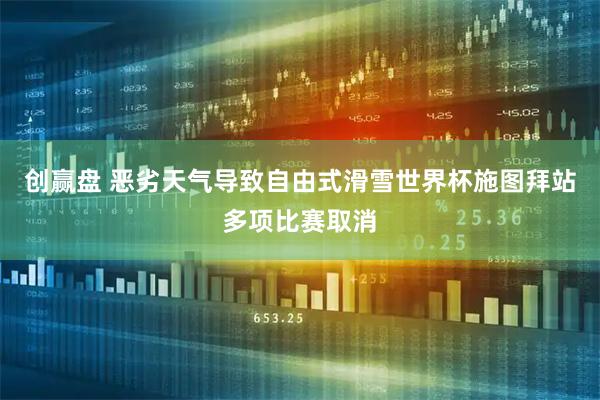 创赢盘 恶劣天气导致自由式滑雪世界杯施图拜站多项比赛取消